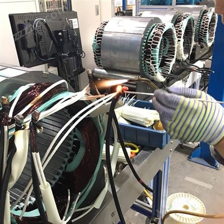 沃克能源氢氧机OH3000 电机绕组漆包线引出线焊接机 无碳火焰焊接 安全环保