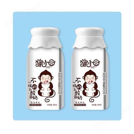 原味益生菌酸奶380g瓶装干颜值乳味饮料商超渠道