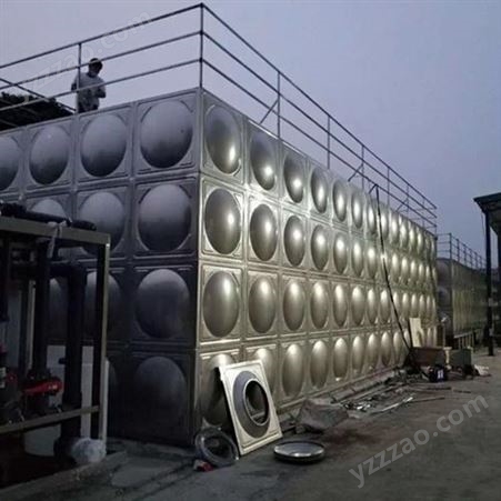 定制不锈钢保温生活水箱 304水塔上门安装 不易生锈漏水