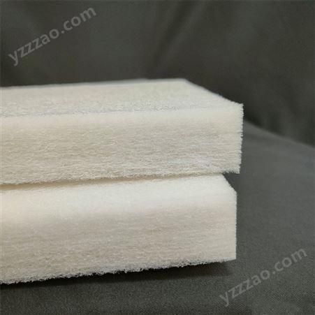 床围床垫坐垫阻燃防火聚酯纤维硬质棉  益家化纤 墙体隔音吸音棉