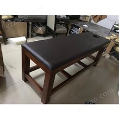 豪匠美业-广州厂家定制木质按摩床 中式理疗床GH-6615