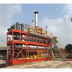 油品加工产生污泥处理技术 松菱油泥热解设备出厂价