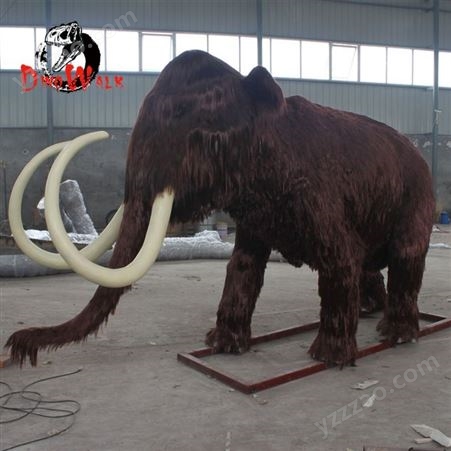 lssj456-5自贡恐龙厂家 仿真猛犸象 游乐场度假村动物园大型仿真动物摆件