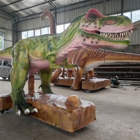 大型遥控霸王龙 可行走的仿真大型恐龙模型 游乐园大型恐龙