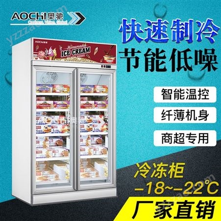 惠州冷藏柜  冰箱展示柜商用立式冰柜三门四门双门展示冰柜