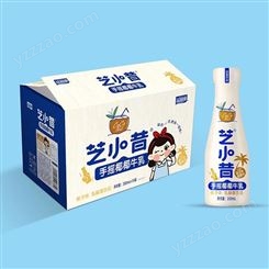 芝小昔手摇椰椰牛乳椰子味乳酸菌饮品酸奶饮料350mlx15瓶
