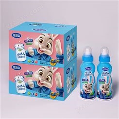 完达山小达人草莓味儿童奶嘴乳酸菌饮品箱装招商200ml×24瓶