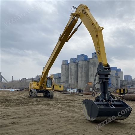 挖掘机加长臂 标准臂,打桩臂,短臂三节臂 支持定制10-30米