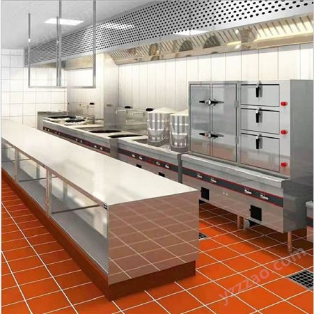 金鸿 整体厨房工程设计安装维护 酒店饭店厨房设备 商用厨房灶具
