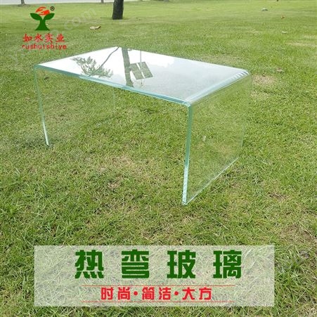 广东热弯玻璃隔断 广州弧形玻璃 5mm3mm热弯玻璃展示柜