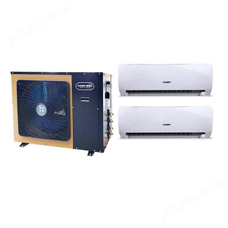 户式分体变频地暖空调 空气能热泵供暖系统 伽帝芙可靠