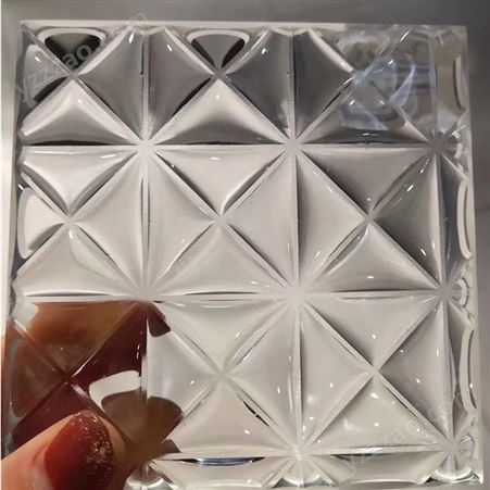 钢化热熔玻璃 透明艺术背景墙玻璃 隔断屏风用 加工定制