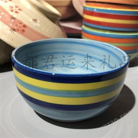 美力雅砂锅五件套 手绘碗砂锅套装礼品活动小礼品礼盒批套装碗