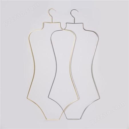 七仙女上海成人泳衣架玫瑰金色服装品牌定制
