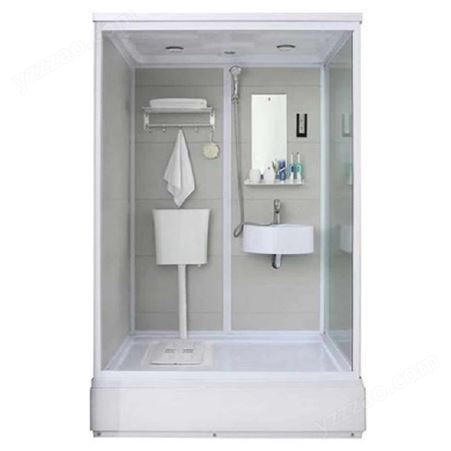 乐山工地男女卫生间 方舱工地淋浴房 隔离间集成卫浴洗手间