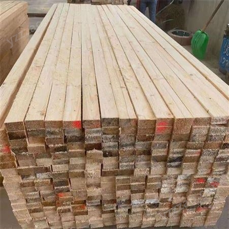 建筑木方工地木材可送货 建亿建筑 白松方木工程用