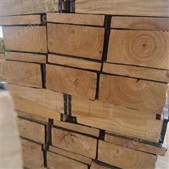 熏蒸枕木矿用木料 木块 机械枕木止退器木材定制 建亿建筑