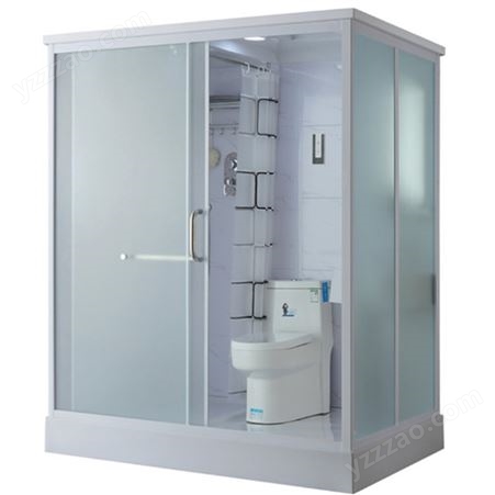 河北SMC玻璃钢淋浴房 方舱工地卫生间 供应集成卫浴