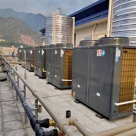 大型商用空气原热水机组 提供空气能热水工程 恒温环保