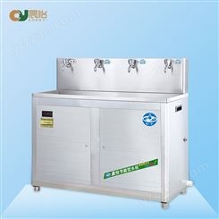 晨怡大容量节能不锈钢过滤冰热饮水机广州商用过滤直饮水机