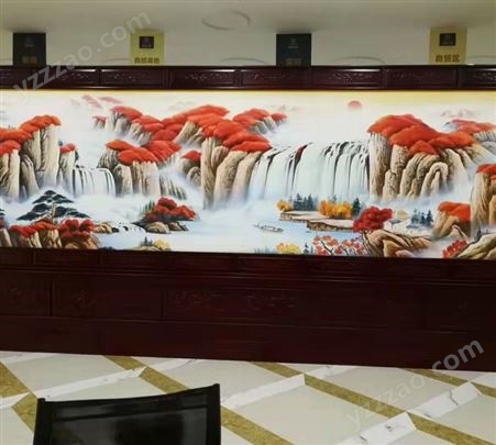 墙体彩绘定制设计成 都家装背景墙绘画工装餐饮店网吧