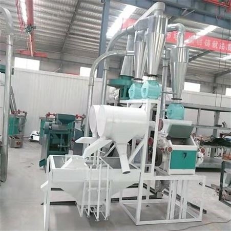 润埠泰 电磨坊加工磨面机 环保6FLG系列全自动小型小麦面粉机