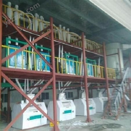 润埠泰 专适应中型面粉厂的好磨面设备 全自动小麦皮芯分离面粉机
