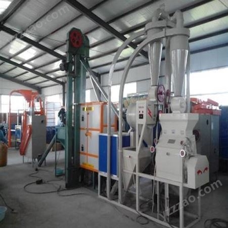 润埠泰 莜麦磨面机 环保6FQR系列全自动化荞麦面加工生产线