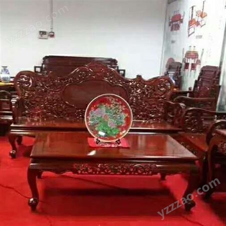 红木家具 酸枝红木沙发古典中式实木桌椅客厅小户型组合 永顺丰