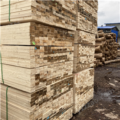 户外用进口木方安装工地工程材料条形木材 良美建材