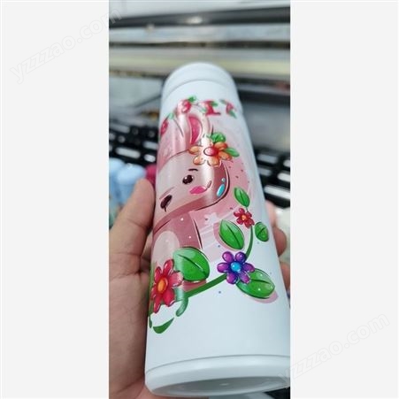 贵州茅台批发酒瓶圆柱体uv打印机 包装礼品酒盒3D图案喷墨机厂家