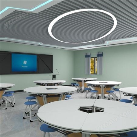 创客教室 六边形桌 创客桌椅 组合桌椅 支持定制