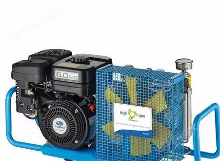MCH6SH高压呼吸空气压缩机 呼吸器填充泵 充气泵 汽油机发动机
