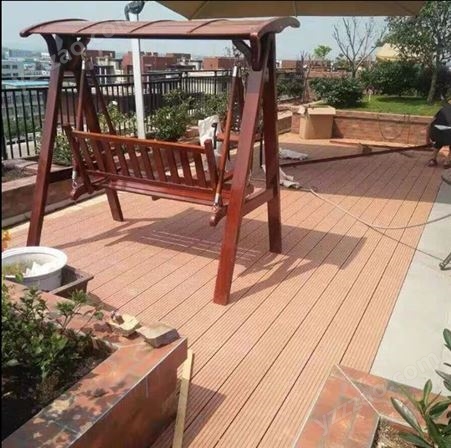 户外塑木木塑地板 阳台浴室庭院DIY花园露台 防腐生态木地砖