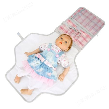 礼品定制LOGO婴儿尿不湿收纳袋外出便携尿布袋防水宝宝纸尿裤袋子