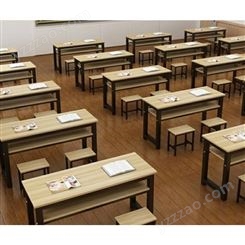 油漆會議桌培訓長桌木皮會議長條桌條形桌開會雙人桌會場桌椅組合