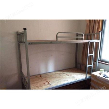 上下铺铁架床双层床铁艺床双人宿舍床上下床铁床学生高低床架子床