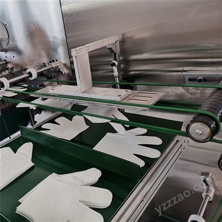 手套机械线全自动一次性手套设备 无纺布复合材质等 聚锦