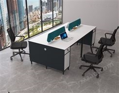 职员办公桌椅组合简约现公室工作位四人位电脑桌办公家具SW-zs2406