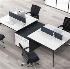 上海办公家具办公桌椅组合简约现代职员工位单双4 6人位办公室家具电脑桌JY-W-105